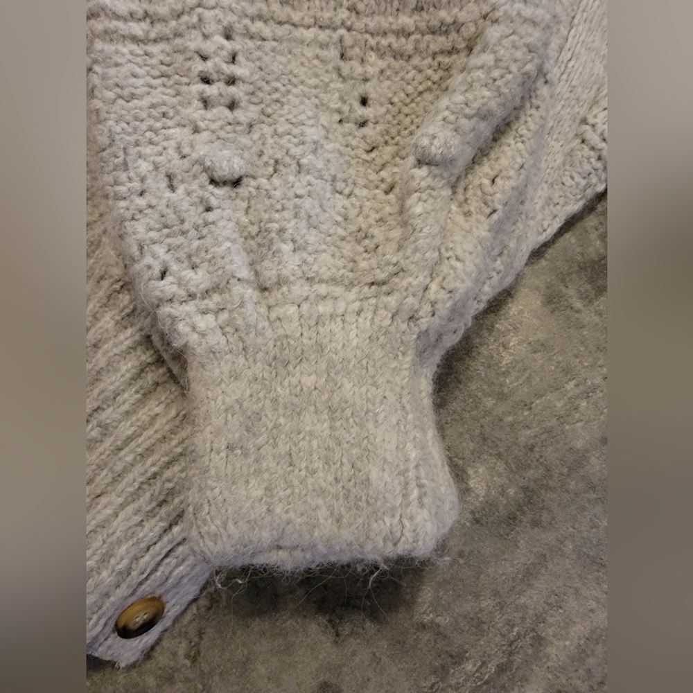 TOPSHOP stitchy cardigan Size 12 - Picture 2 of 8